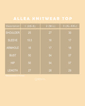 Load image into Gallery viewer, Allea Knitwear Top (Olive Green)
