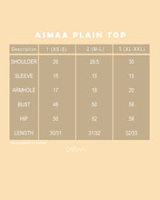 Load image into Gallery viewer, Asmaa Plain Top (Ash Blue)