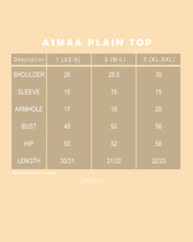 Load image into Gallery viewer, Asmaa Plain Top (Black)