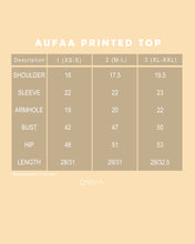 Load image into Gallery viewer, Aufaa Printed Top (Checkered Brown)