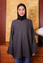 Load image into Gallery viewer, Bazla Reversible Top (Black)
