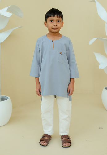 Kerabat Kurta Boy (Silver)