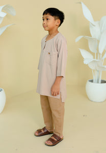 Kerabat Kurta Boy (Taupe)