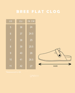 Bree Flat Clog (Khaki)