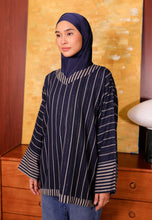 Load image into Gallery viewer, Bazla Reversible Top (Dark Blue)