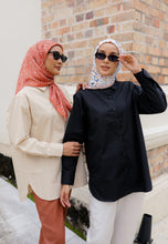 Load image into Gallery viewer, Areej Basic Top (Black)