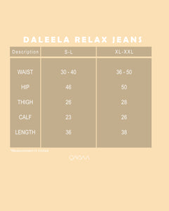 Daleela Relax Jeans (Light Blue)