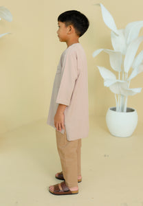 Kerabat Kurta Boy (Taupe)