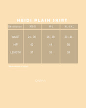 Load image into Gallery viewer, Heidi Plain Skirt (Soft Grey)