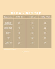 Load image into Gallery viewer, Hessa Linen Top (Emerald Green)