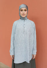 Load image into Gallery viewer, Ziva Stripe Top (White)