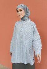 Load image into Gallery viewer, Ziva Stripe Top (White)