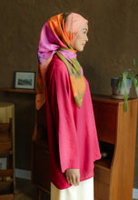 Load image into Gallery viewer, Senna Linen Top (Red Chili)