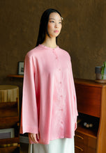 Load image into Gallery viewer, Senna Linen Top (Light Pink)