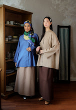 Load image into Gallery viewer, Senna Linen Top (Steel Blue)