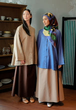 Load image into Gallery viewer, Senna Linen Top (Smokey Taupe)