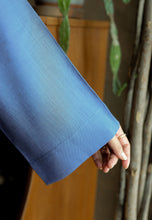 Load image into Gallery viewer, Senna Linen Top (Steel Blue)