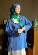 Load image into Gallery viewer, Senna Linen Top (Steel Blue)