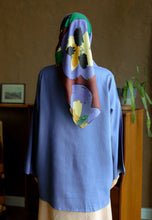 Load image into Gallery viewer, Senna Linen Top (Steel Blue)