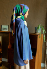 Load image into Gallery viewer, Senna Linen Top (Steel Blue)