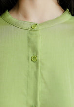 Load image into Gallery viewer, Senna Linen Top (Lime Green)