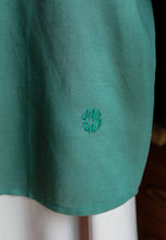 Load image into Gallery viewer, Senna Linen Top (Emerald Green)
