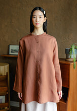 Load image into Gallery viewer, Senna Linen Top (Brown)