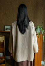 Load image into Gallery viewer, Senna Linen Top (Smokey Taupe)