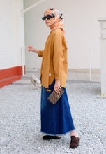 Load image into Gallery viewer, Hessa Linen Top (Mustard)