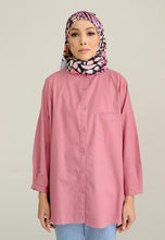 Load image into Gallery viewer, Hessa Linen Top (Dusty Pink)