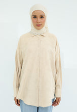 Load image into Gallery viewer, Lily Embroidered Top (Nude Brown)
