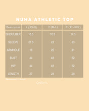 Load image into Gallery viewer, Nuha Athletic Top (Light Brown)