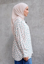 Load image into Gallery viewer, Zaira Printed Top (Polka Nude)