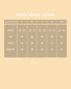 Xena Wide Jeans (Washed Soft Blue)