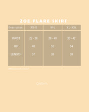 Load image into Gallery viewer, Zoe Flare Skirt (Pure Grey)