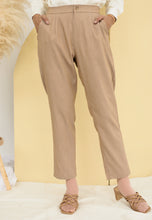 Load image into Gallery viewer, Azka Tapered Pants (Latte)