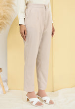 Load image into Gallery viewer, Azka Tapered Pants (Ivory)