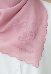 Sulaman Bawal Cotton (Dusty Pink)