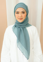 Load image into Gallery viewer, Sulaman Bawal Cotton (Turquoise)