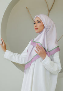 Qurnia Square Hijab (Soft Lilac)