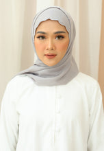 Load image into Gallery viewer, Sulaman Shawl Cotton (Soft Grey)