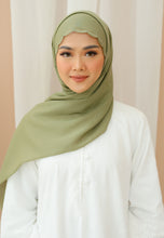 Load image into Gallery viewer, Sulaman Shawl Cotton (Olive)