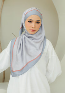 Qurnia Square Hijab (Grey)
