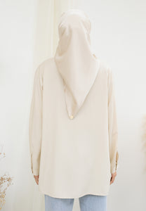 Lanaa Ruffle Top (Cream)