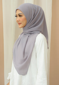 Sulaman Bawal Chiffon (Grey)