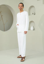 Load image into Gallery viewer, Baju Melayu Embun Men (White)
