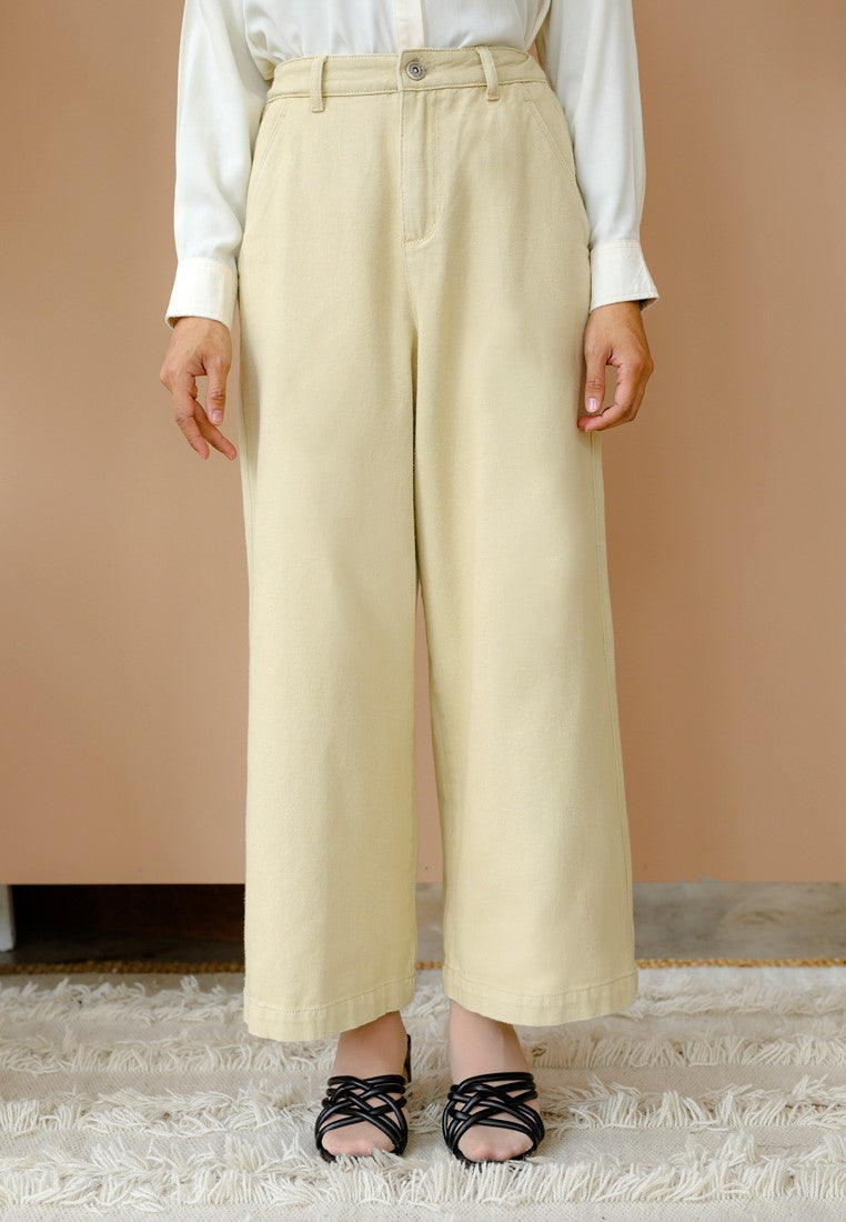 Laura Culottes Jeans (Nude)