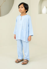 Load image into Gallery viewer, Baju Melayu Boy (Soft Blue)