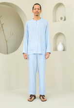 Load image into Gallery viewer, Baju Melayu Men (Soft Blue)