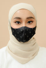 Load image into Gallery viewer, Duckbill 4-ply Headloop Face Mask (Black)
